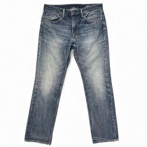 Bonobos Jeans Mens 34x32 Blue The Blue Jean Straight Leg Stretch Denim